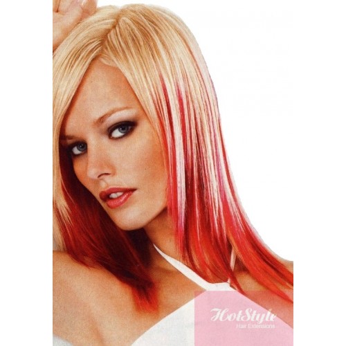 Blonde Streaks In Red Hair 108