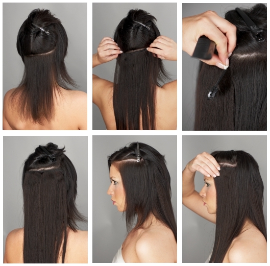 How To Put In Clip In Hair Extensions