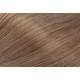 15" (40cm) Deluxe clip in human REMY hair - light brown