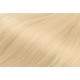 15" (40cm) Deluxe clip in human REMY hair - the lightest blonde