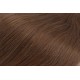 24" (60cm) Deluxe clip in human REMY hair - medium brown