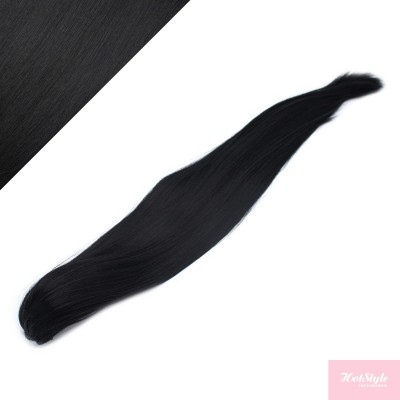 Claw ponytail 24" straight - black