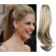 Claw ponytail 24" straight - platinum/light brown