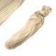 Claw ponytail 24" wavy - platinum/light brown