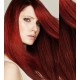 16" (40cm) Tape Hair / Tape IN human REMY hair - copper red