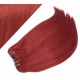 15" (40cm) Deluxe clip in human REMY hair - copper red