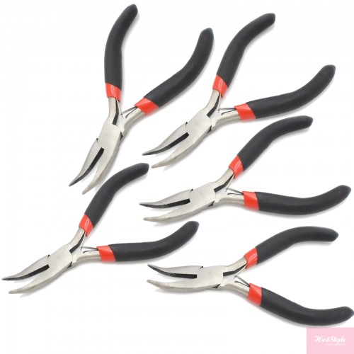 Squeezing plier for micro ring hair extension - 5pcs - Hair Extensions  Hotstyle