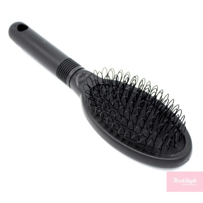 Special hair extension loop brush - black