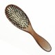 Bristle hair brush - dark brown wood