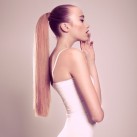 Human hair clip in ponytails / wraps 20" straight Human hair clip in ponytails / wraps 20" straight