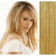 20" (50cm) Clip in human REMY hair - light blonde/natural blonde