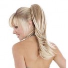 Human hair clip in ponytails / wraps 24" straight Human hair clip in ponytails / wraps 24" straight