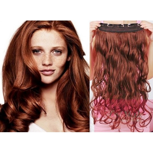 Red Messy Hair Extension