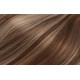 24" (60cm) Clip in human REMY hair - dark brown/blonde