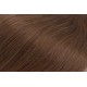 28" (70cm) Clip in human REMY hair - medium brown