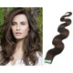 20˝ (50cm) Tape Hair / Tape IN human REMY hair wavy - dark brown