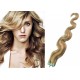 20˝ (50cm) Tape Hair / Tape IN human REMY hair wavy - mixed blonde