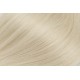 28" (70cm) Clip in human REMY hair - platinum blonde