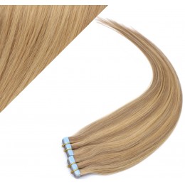 24" (60cm) Tape Hair / Tape IN human REMY hair - light blonde/natural blonde