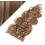 Clip in hair extensions 20" (50cm) - wavy