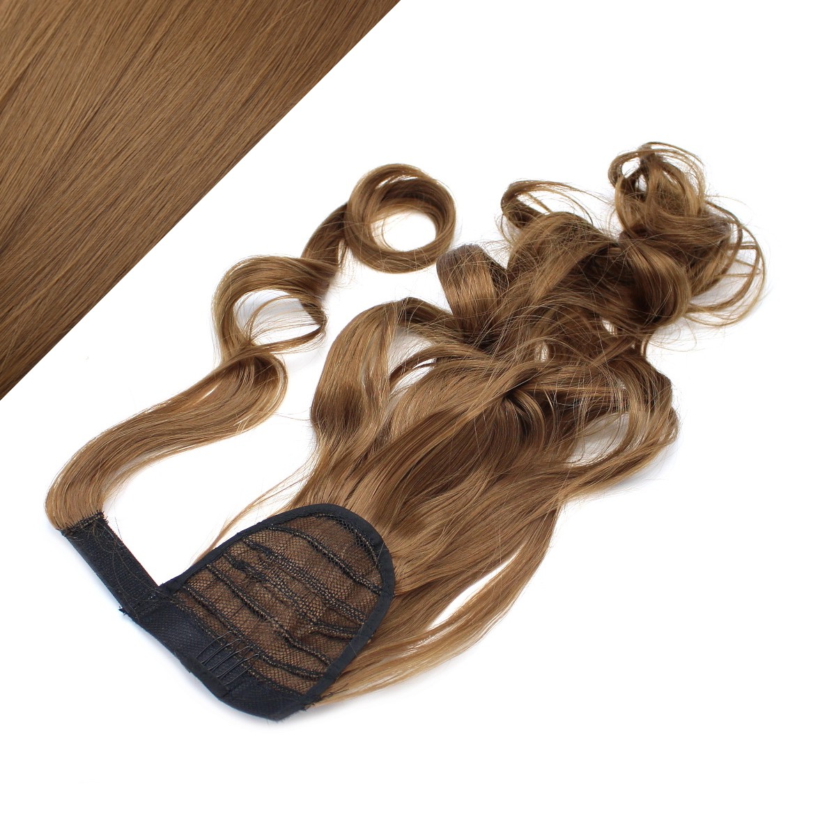 Clip in ponytail wrap / braid hair extension 24