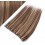 One piece clip human hair wefts