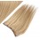 One piece clip human hair wefts