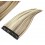 One piece clip kanekalon wefts