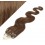 Micro ring human hair extensions 20" (50cm) wavy