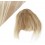 Clip in human hair bangs/fringes